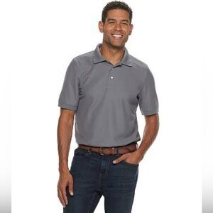 Croft and Barrow Big & Tall Performance Polo in Castlerock, size XXL